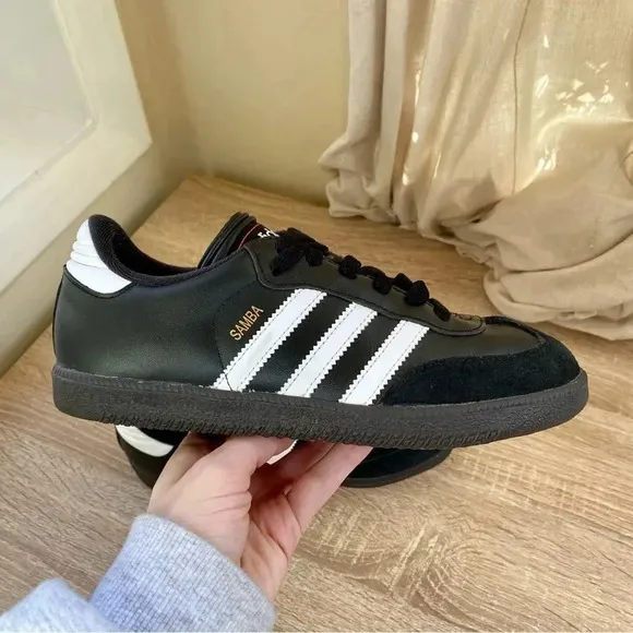 New Adidas Samba Classics Sneakers Shoes Core Black White
