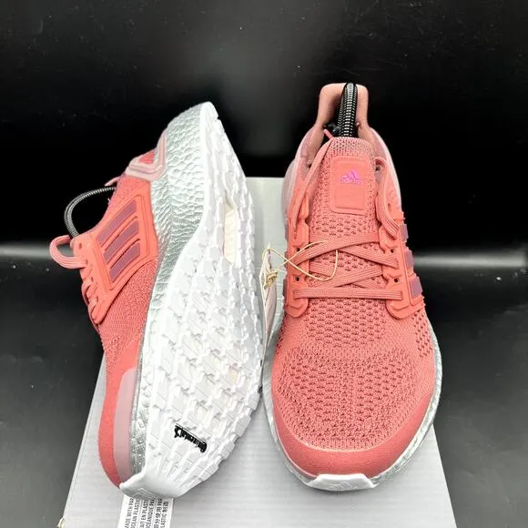 NEW Adidas Ultraboost 19.5 DNA Women's Shoes Size 8 Wonder Red Silver GZ6476