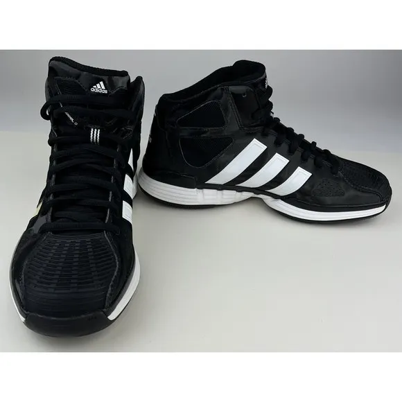 New Adidas Womens Pro Model 0 Zero Basketball Shoes Black G21013 Size 10