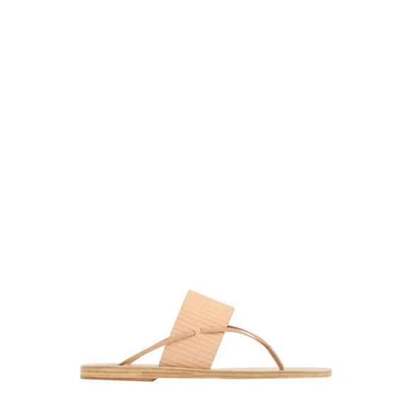NEW ANCIENT GREEK SANDALS yni vachetta sandals in natural
