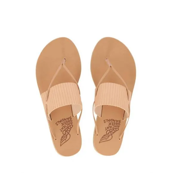 NEW ANCIENT GREEK SANDALS yni vachetta sandals in natural