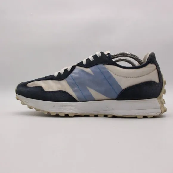 New Balance 327 White Natural Indigo Navy Men's Size 11.5 D Sneakers Shoes