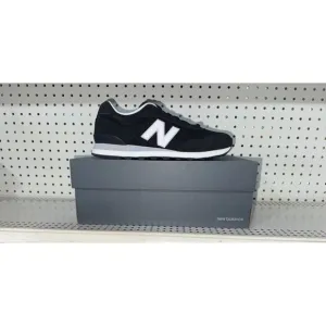 New Balance 515 Mens Suede Athletic Shoes Sneakers Size 9 Black Gray White