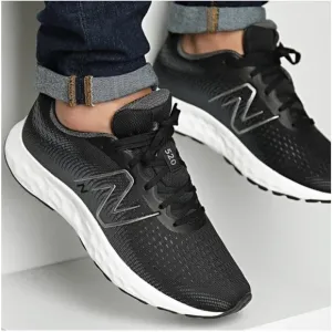 NEW BALANCE  520V8 Men's Running Shoes Black &amp; White Sneakers Size 12 NEW