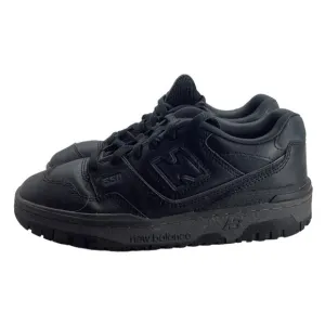 New Balance 550 Black Sneakers Shoes Grade School Boy Size 6 Black on Black