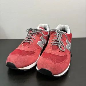New Balance 574 Elite Edition Sneakers Men’s Size 13 Red Suede Shoes‎ ML574VFR