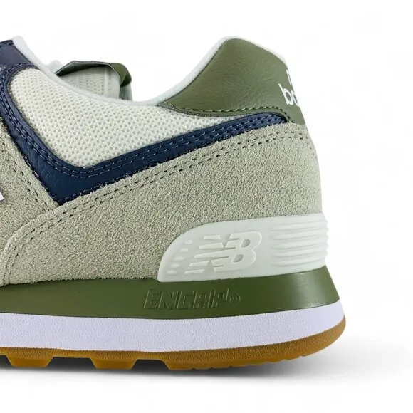 New Balance 574 Moss Green Men's Shoes Casual Sneakers U574FOD