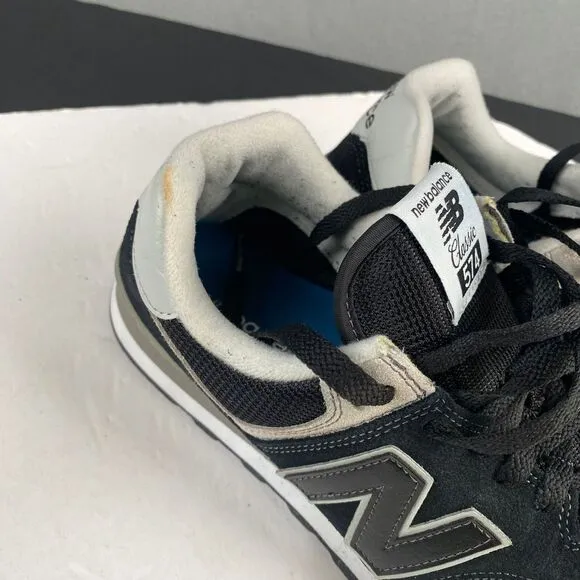 New Balance 574 Sneakers Men'S Size  11D Core Black ML574EVB,Athletic Shoes