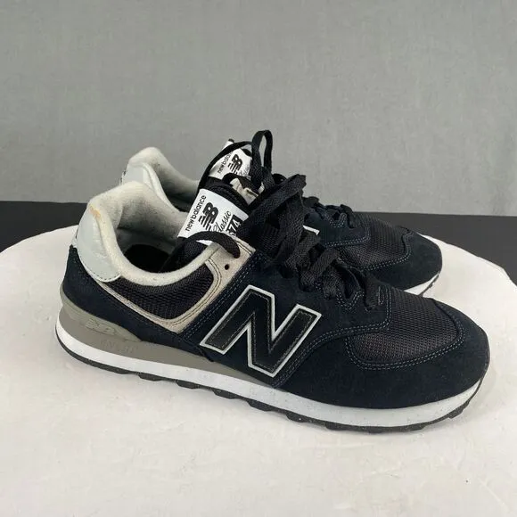 New Balance 574 Sneakers Men'S Size  11D Core Black ML574EVB,Athletic Shoes