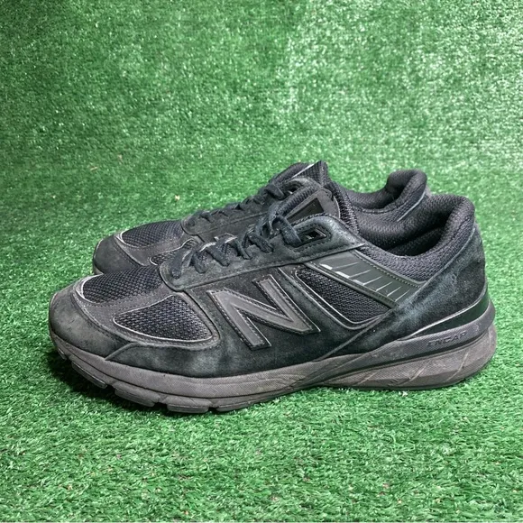 New Balance 990 v5 Triple Black USA M990BB5 Shoes Sneakers Mens Size 10.5 D