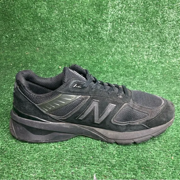 New Balance 990 v5 Triple Black USA M990BB5 Shoes Sneakers Mens Size 10.5 D