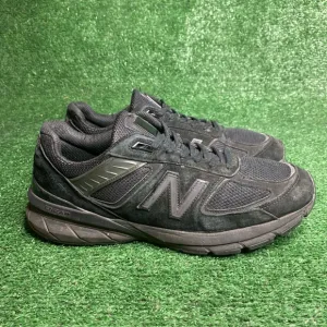 New Balance 990 v5 Triple Black USA M990BB5 Shoes Sneakers Mens Size 10.5 D