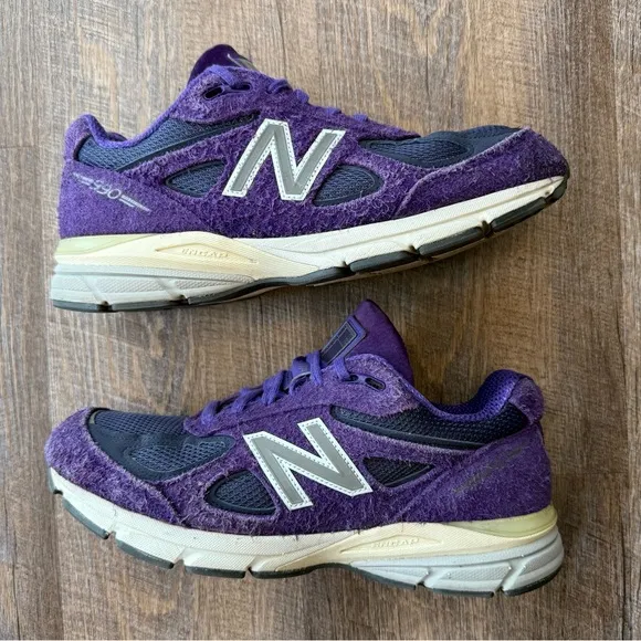 New Balance 990v4 Made In USA x Teddy Santis Plum Purple