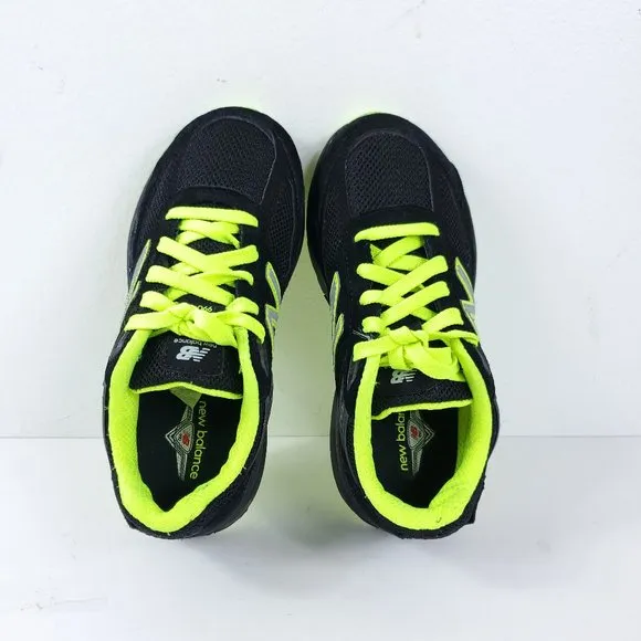 New Balance 990V5 Boys Black/Volt Shoes