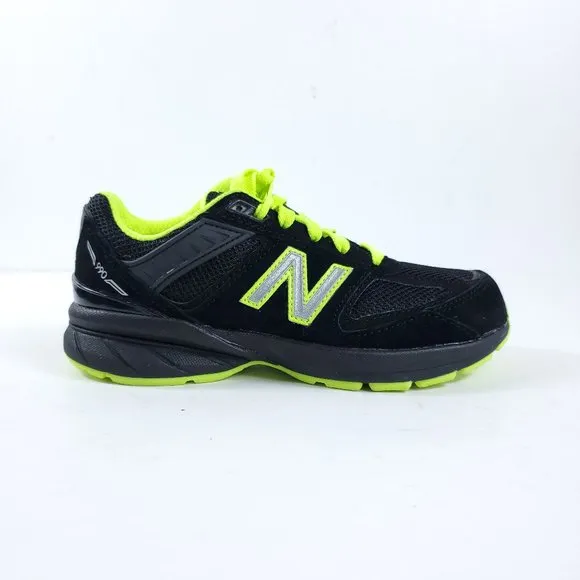 New Balance 990V5 Boys Black/Volt Shoes