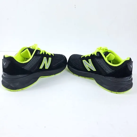 New Balance 990V5 Boys Black/Volt Shoes