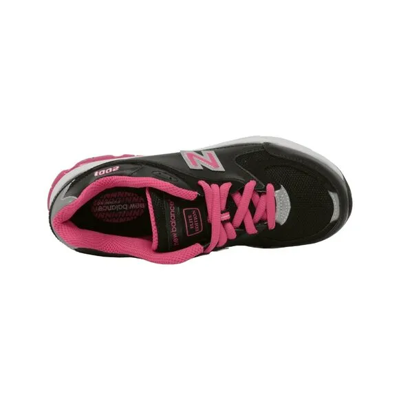 New Balance Big Kids 2001 Black/Pink Shoes