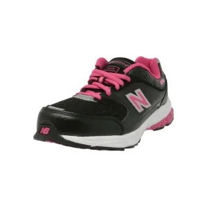 New Balance Big Kids 2001 Black/Pink Shoes
