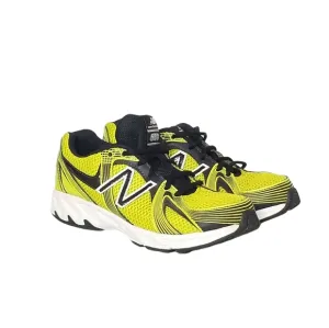 New Balance Boys 550 Neon Yellow Black Running Shoes Sneakers #KJ550LBY Size 5