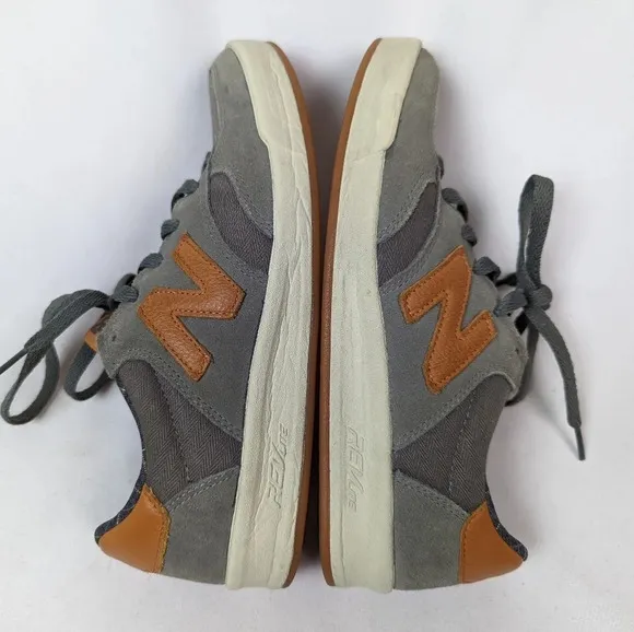 NEW BALANCE CRT300RB Men 7D Gray RevLite Lifestyle Sneaker Court Casual Shoes