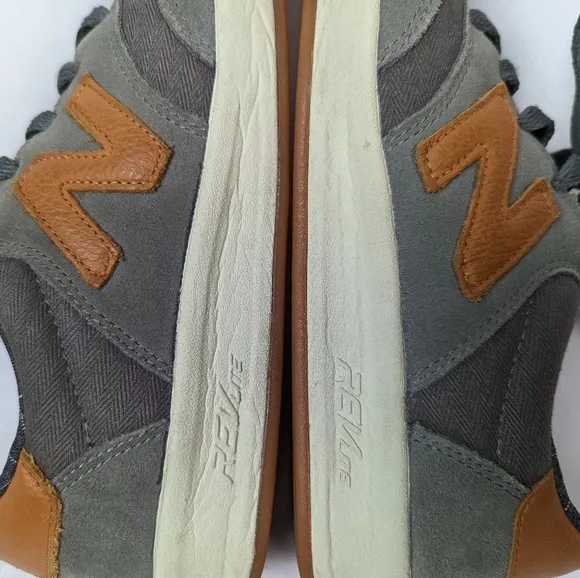 NEW BALANCE CRT300RB Men 7D Gray RevLite Lifestyle Sneaker Court Casual Shoes