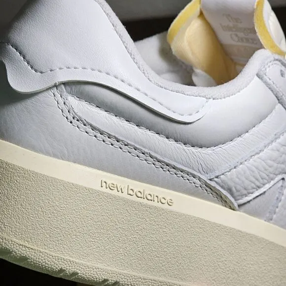 New Balance CT302 White Sea Salt Tan Men's 10 Shoes Leather Suede CT302OB 550