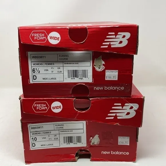 New Balance Fresh Foam W860W11 Light Cyclone/Arctic Fox Synthetic/Mesh WIDE