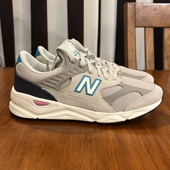 New Balance GSX90ROF X90 shoes sneakers new grey Kids Girls Youth Size 6.5