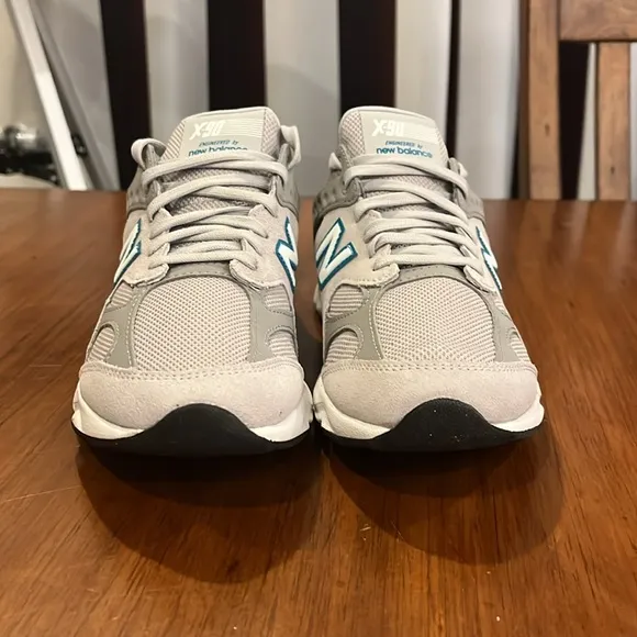 New Balance GSX90ROF X90 shoes sneakers new grey Kids Girls Youth Size 6.5