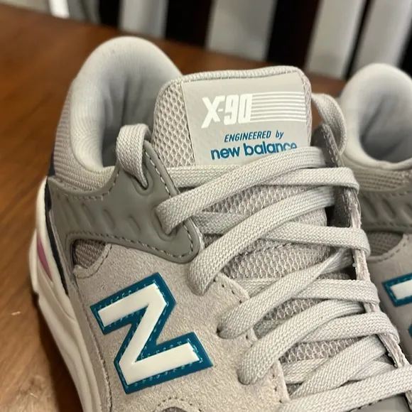 New Balance GSX90ROF X90 shoes sneakers new grey Kids Girls Youth Size 6.5