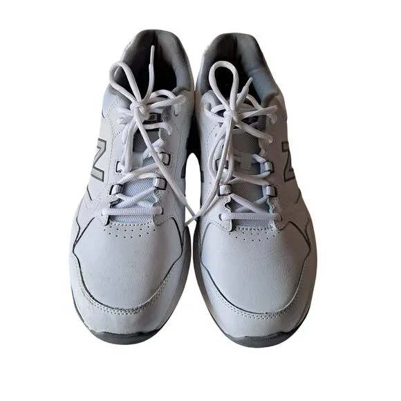 New Balance Men's 411 Comfort Ride Sneakers Shoes Size 11.5 EE - White MA411LW1