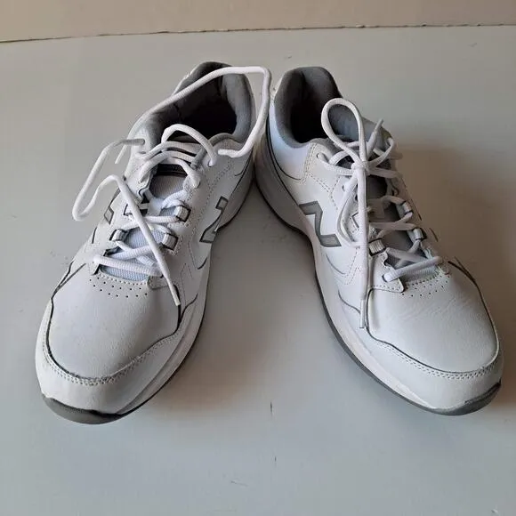 New Balance Men's 411 Comfort Ride Sneakers Shoes Size 11.5 EE - White MA411LW1