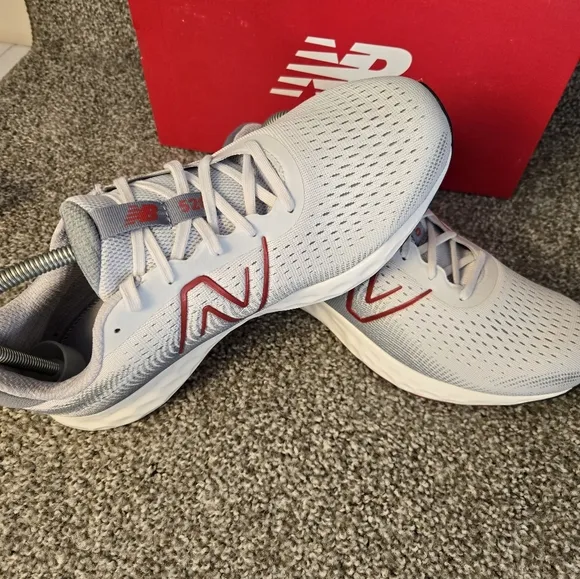 New Balance Unisex 520 V8 W520RG8 Gray White Running Shoes Sneakers
