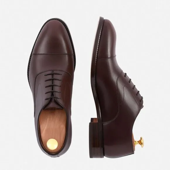 NEW BECKETT SIMONON Dean Oxfords Brown Men's Size 10.5