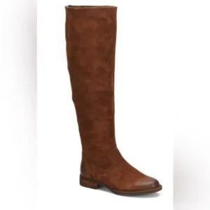 NEW Born Over The Knee Boots Womens 7.5 Chocolate Brown Suede Contemporary