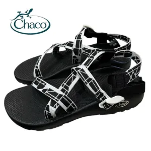 New CHACO Z/1 Classic Women's Black White Sandals. 10