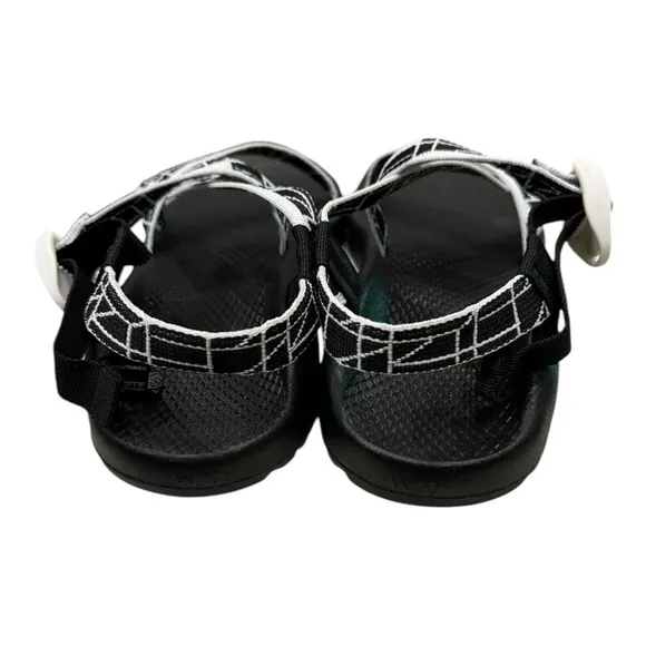 New CHACO Z/1 Classic Women's Black White Sandals. 10