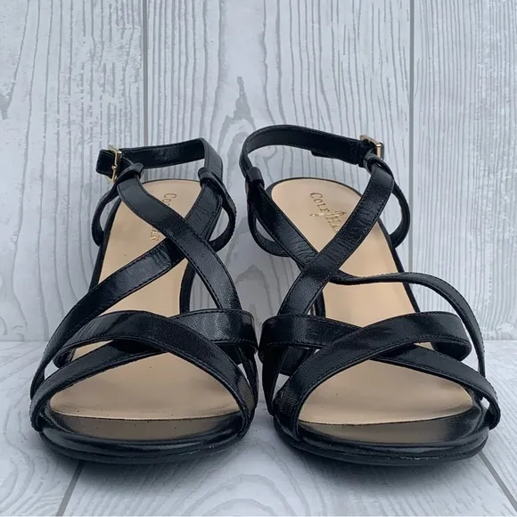 New Cole Haan Bartlett Strappy Heel Dress Sandals