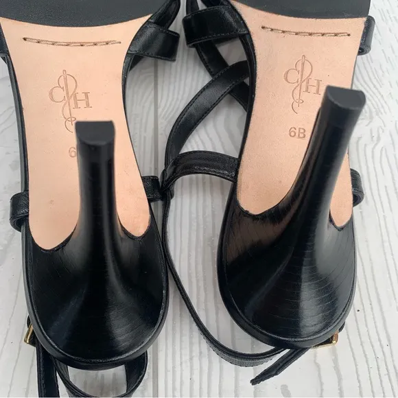 New Cole Haan Bartlett Strappy Heel Dress Sandals