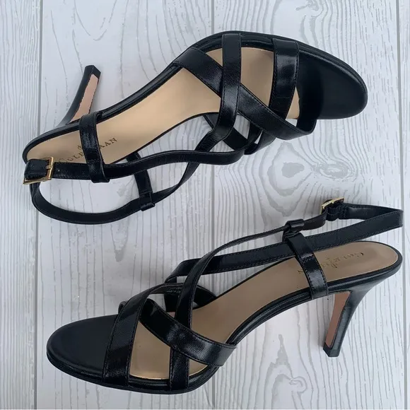 New Cole Haan Bartlett Strappy Heel Dress Sandals