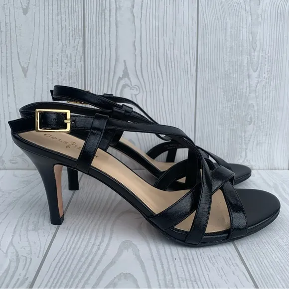 New Cole Haan Bartlett Strappy Heel Dress Sandals