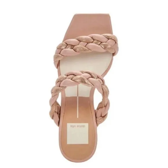 New Dolce Vita Women's Dolce Vita Paily Sandals pink copper multi braid size 7
