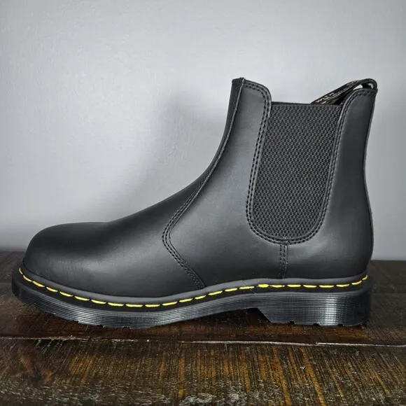 NEW Dr Martens 2976 Mens Size 10 Leather Chelsea Boots Black Womens 11