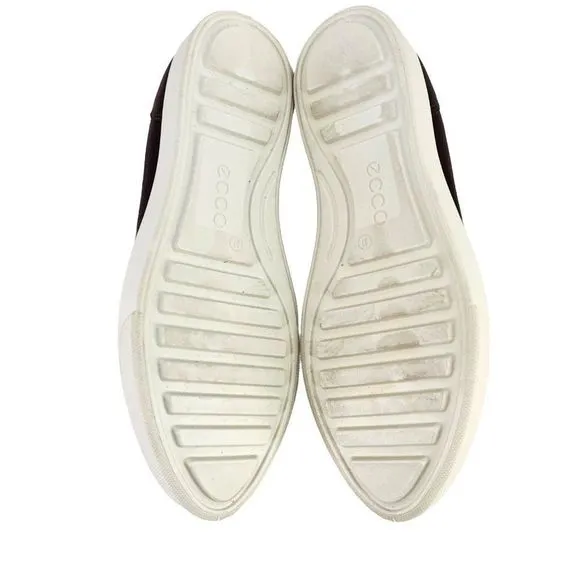New Ecco Gillian Slip On Shoes Womens Size 37 6 Metallic Deep Taupe Bronze