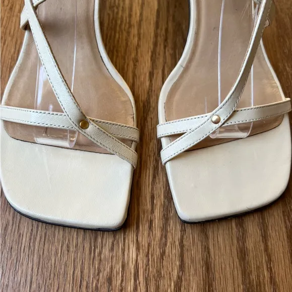 NEW Frame Denim Shoes Le Braxton Strappy Sandal Leather Sz 36