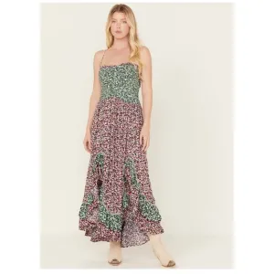 New Free People One I Love Floral Maxi Dress Women's Size Medium