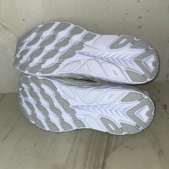 New HOKA One One Project Clifton Running Shoes Beige Athletic Training shoes
