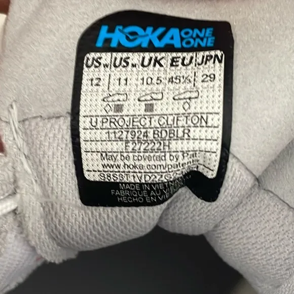 New HOKA One One Project Clifton Running Shoes Beige Athletic Training shoes