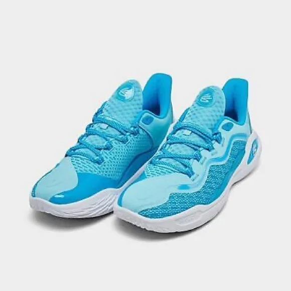 NEW IN BOX Curry 11 Mouthguard Shoes in Blue by Under Armour