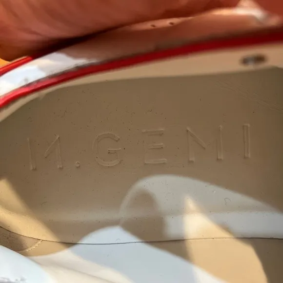 New M. Gemi Leather Sneakers
